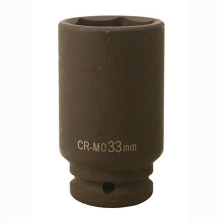 Big Roc Tools Big Roc Tools IDS1233 33Mm; 0.5 in. Dr Cr-Mo Air Deep Impact Socket IDS1233